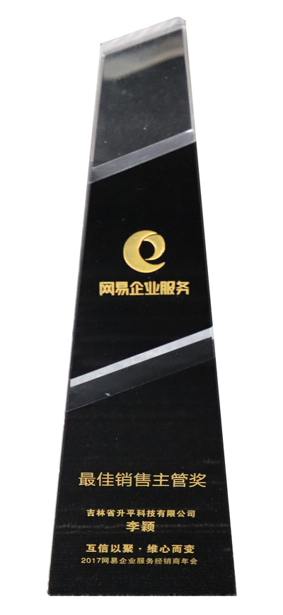 2017年网易最佳销售主管-李颖